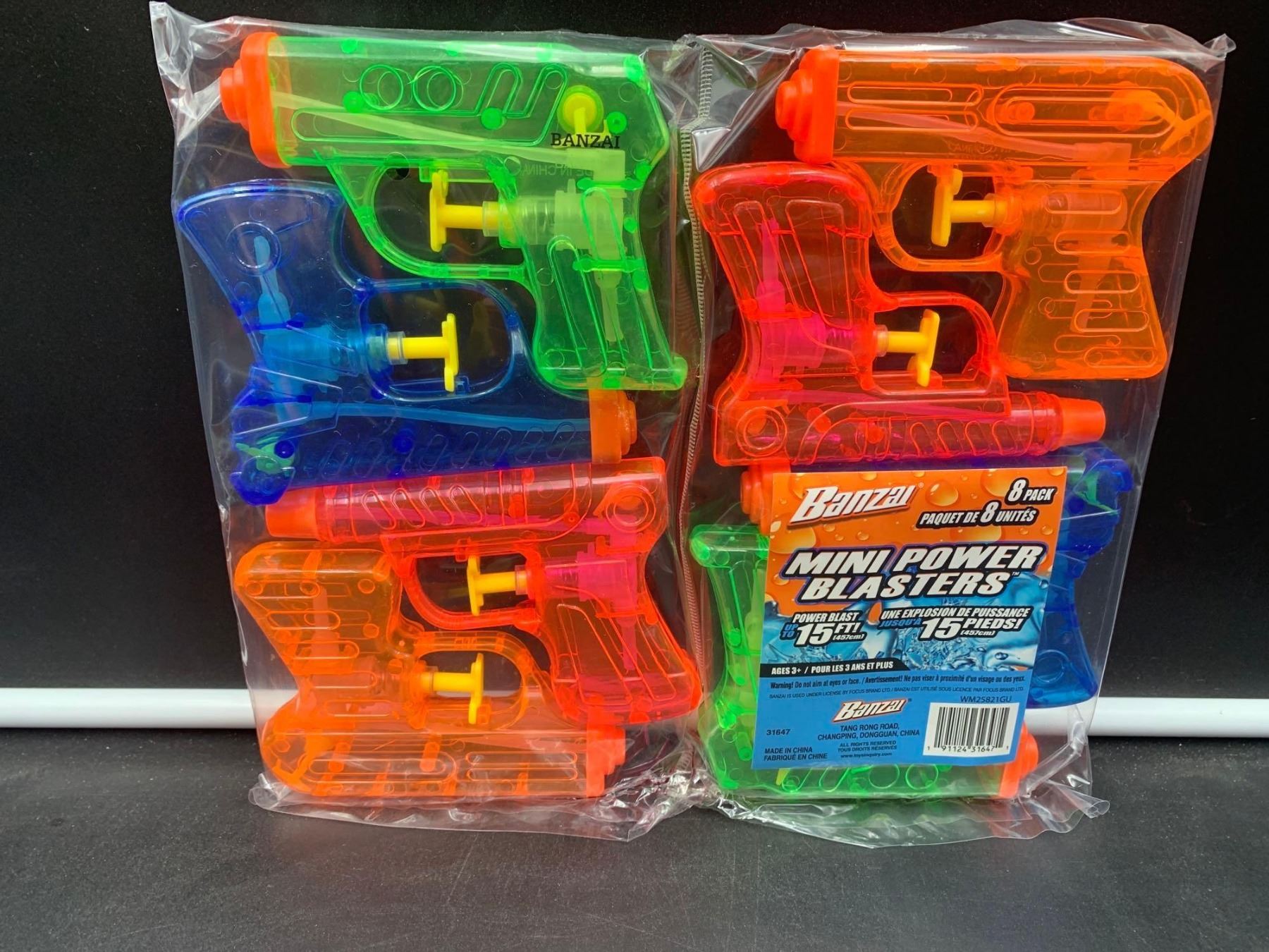 Banzai Mini Blasters (8ct)
