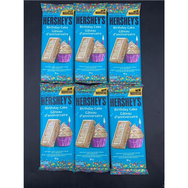 Hershey's Birthday Cake Candy Bars (6 x 95g)