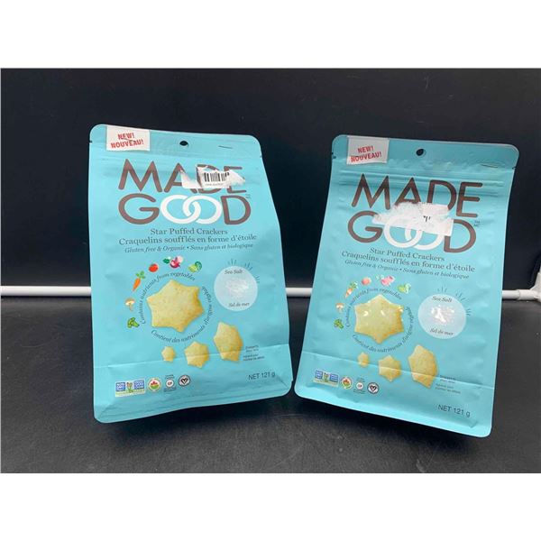 Made Good Star Puffed Crackers (6 x 121g)