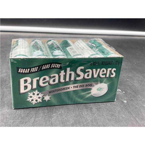 Breath Savers Sugar Free-Wintergreen Mints (18 x 22g)
