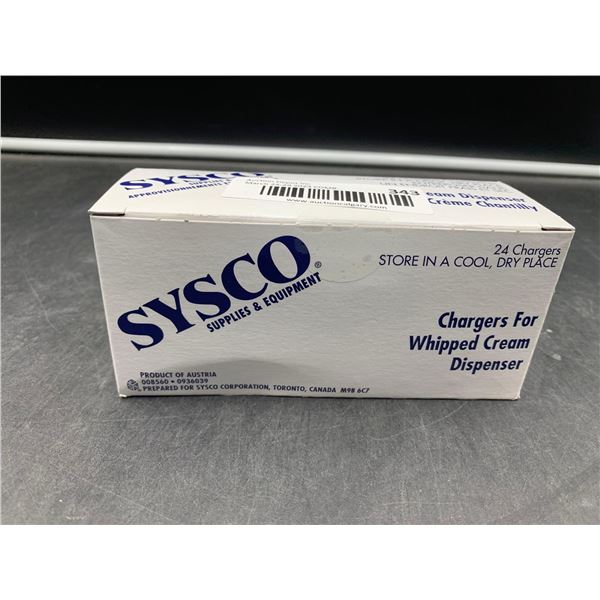 Sysco Charger for Whipped Cream Dispenser (24 chargers)