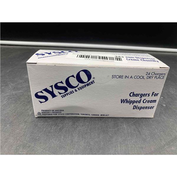 Sysco Charger for Whipped Cream Dispenser (24 chargers)