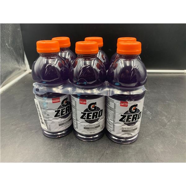 G Zero Gatorade- Grape (6 x 591ml)