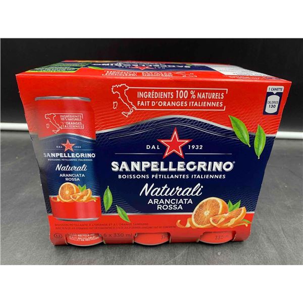 Sanpellegrino Sparkling Orange & Blood Orange Beverage (6 x 330ml)