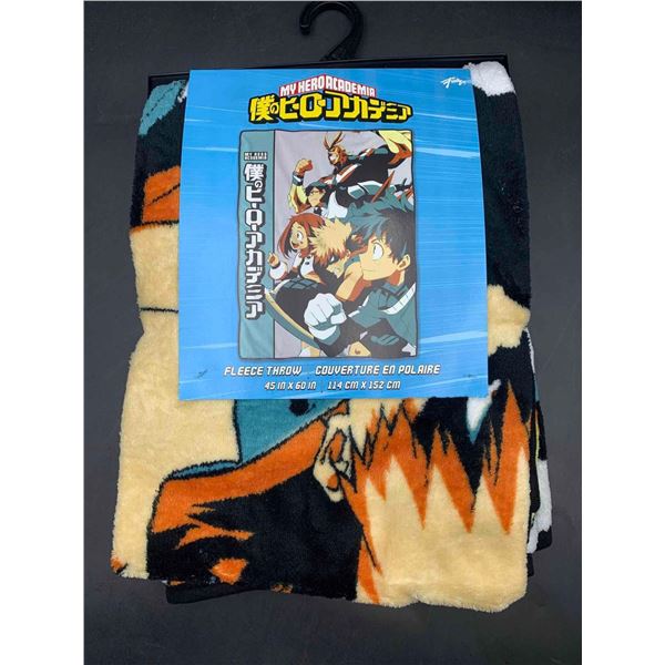 My Hero Academia Fleece Throw (45in x 60in)