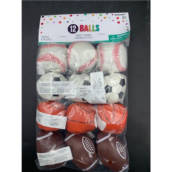 12 Balls Party Favours