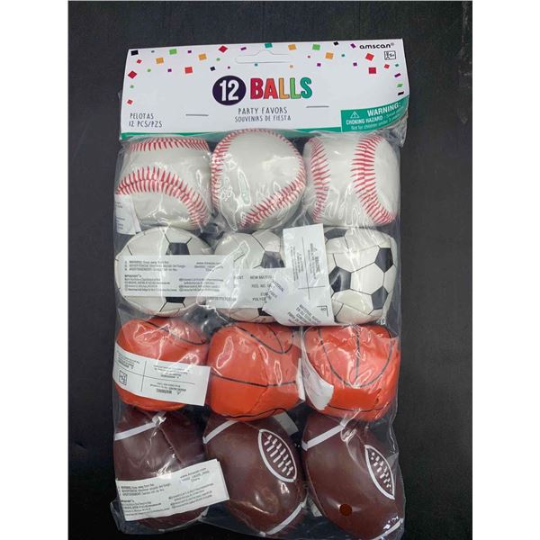 12 Balls Party Favours