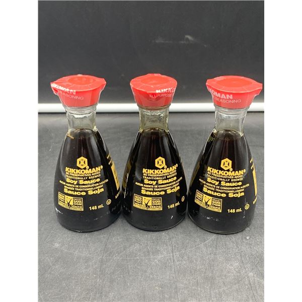 Kikkoman Soy Sauce (3 x 148ml)