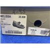 Image 2 : Kumfs Melissa Black Two Strap Sandal (4-4.5)