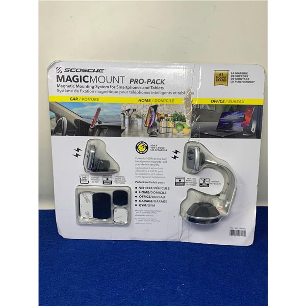 Magic Mount Pro Pack- Magnetic Mounting System for Smartphones and Tablets