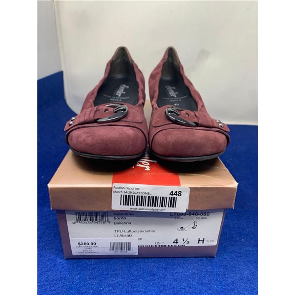 Nubukina Bordo- Ballerina (size 7)