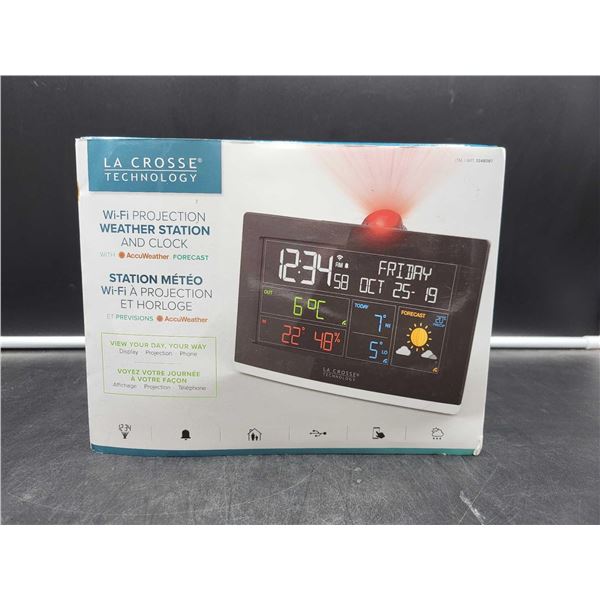 La Crosse Wi-Fi Projection Weather Station and Clock