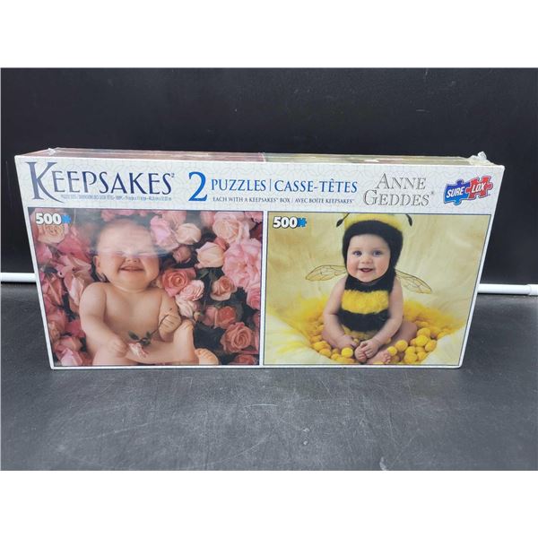 Keepsakes Anne Geddes (2 x 500) Puzzles