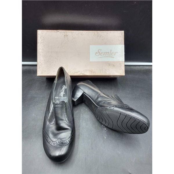 Semler Cleo Slip-on Pump (7.5) Black