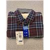 Image 2 : Mens Weatherproof Plaid Button Up Top Size L
