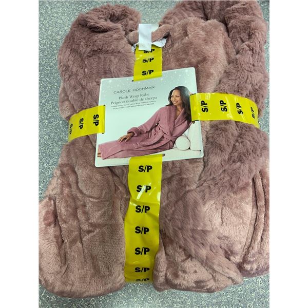Carole Hochman Plush Wrap Robe Size S