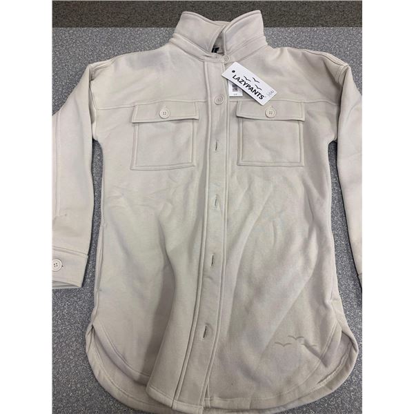 Lazy Pants Ladies Button Up Top Size S
