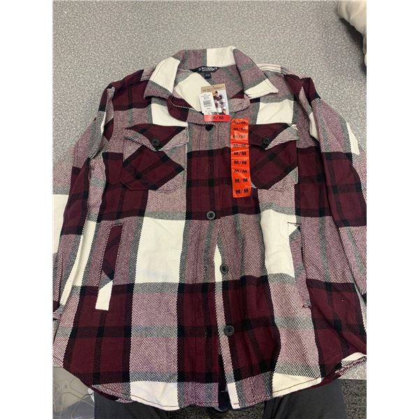 The B.C Clothing CO. Ladies Plaid Top Size M