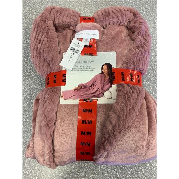 Carole Hochman Plush Wrap Robe Size M