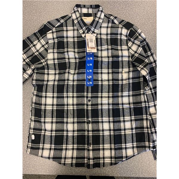 Tilley Mens Plaid Top Size L