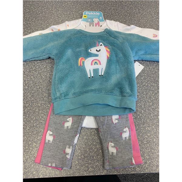 Pekkle Kids 4 Piece Set Size 6M