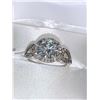 Image 1 : Ladies Brilliant cut 1.85 Carat Solitaire 14K White Gold Ring Appraisal Certificate $3100.00
