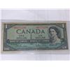 Image 1 : Canada 1954 Bank of Canada $1.00 Bill