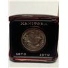 Image 2 : Royal Canadian Mint 1870-1970 Manitoba Cased Dollar coin