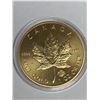 Image 1 : Canada 2015 .9999 Fine 1 OZ Gold Maple Leaf - COPY