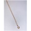 Image 4 : Ladies 10K GP Tear Drop Solitaire Pendant & Chain Gift Set