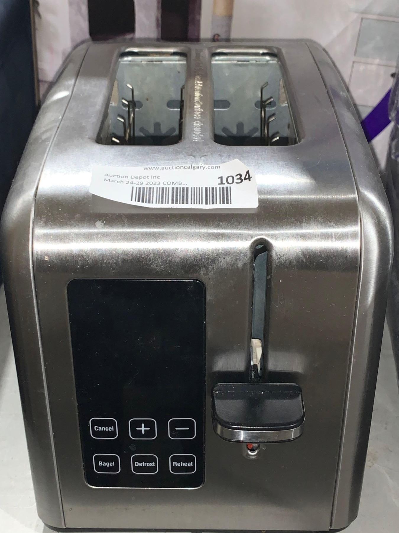 Rapid Toaster Kalorik 2 Slice Rapid Toaster with LED Diaplay