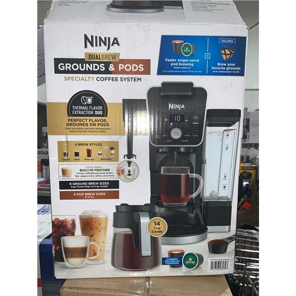 Ninja Dual Brew Grounds & Pods Specialty Coffee System