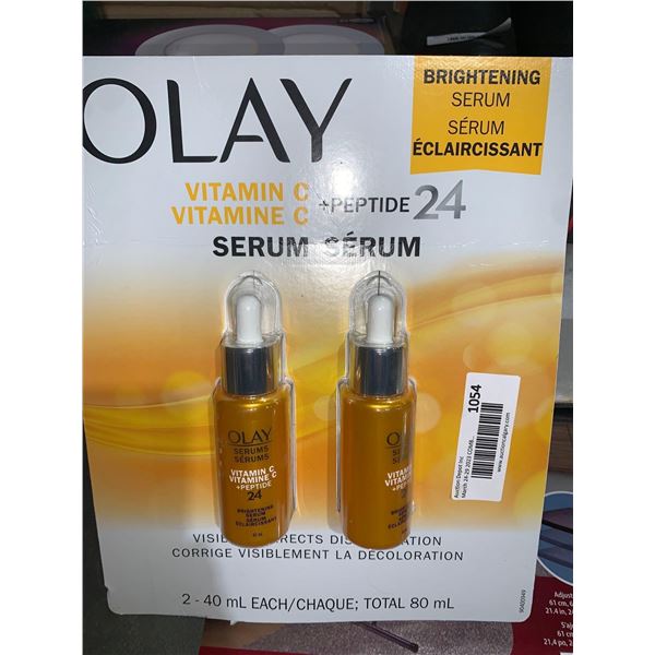 Olay Vitamin D + Peptide 24 Serum 2 x 40ml each