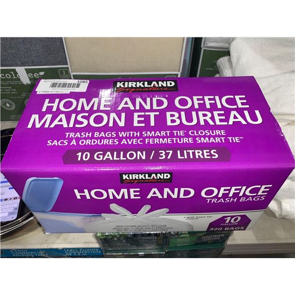 Kirkland Home & Office Trash bags 10Gallon 320 bags