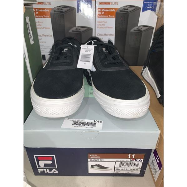 Fila Men's Boarder EX1 Size 11 Black