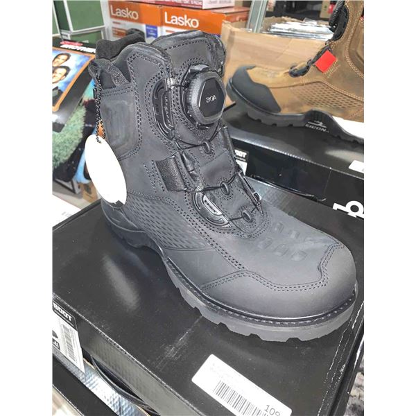 ICON Stormhawk Motorcyclist Boot Black Size 8