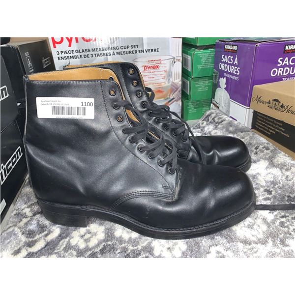 100% Leather Steel Toe Men's boots Size 11 - oil and Chemical Resistant