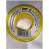 Image 3 : Oatey 1/2" x 260" Yellow Gasline PTFE Tape Case of 18 rolls