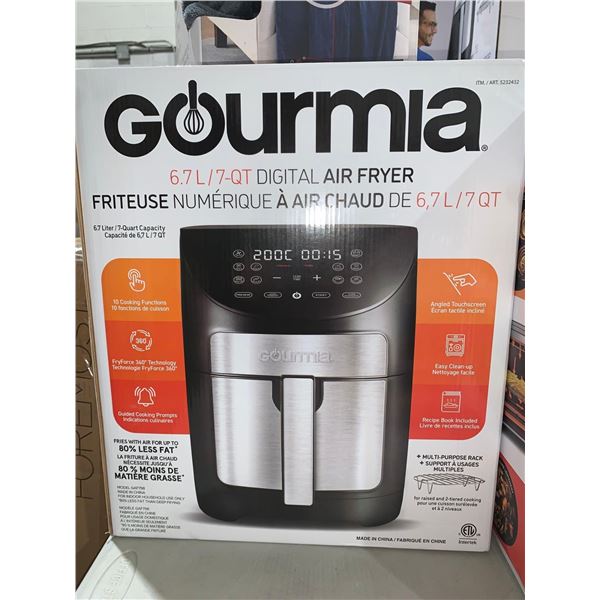Gourmia 6.7L Digital Air Fryer