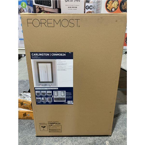 Foremost Carlington crnm2634 36" Mirror Walnut Finish