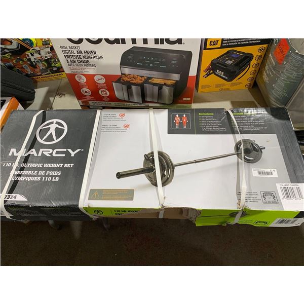 Marcy 110lb. Olympic Weight Set