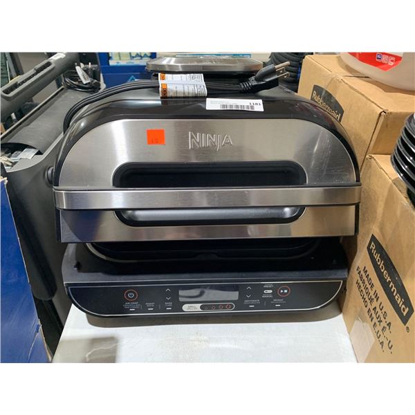 Ninja FG551 Foodi Smart XL 6-in-1 Indoor Grill with Air Fry, Roast, Bake, Broil & Dehydrate, Smart T