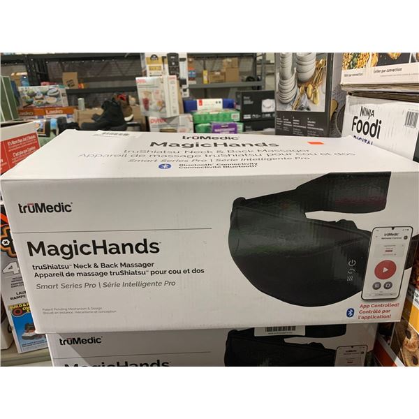 truMedic MagicHands truShiatsu Pro - Neck and back Massager with Bluetooth