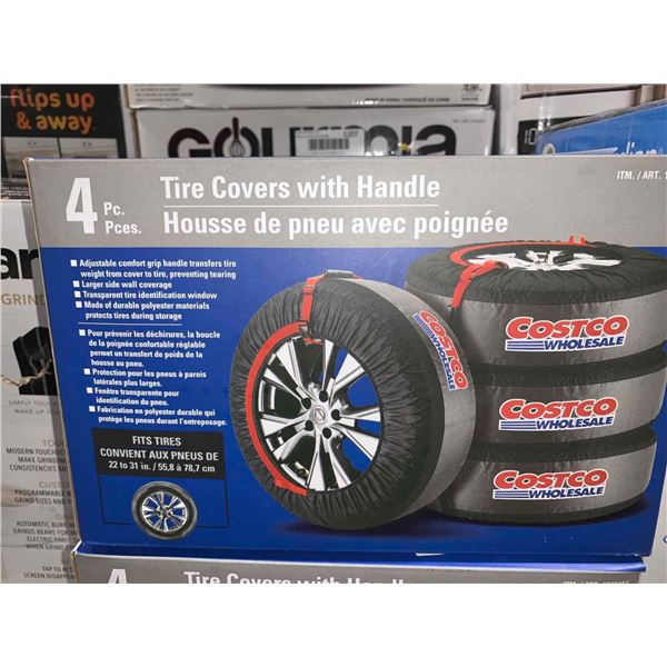 4 Pc Costco Brand Tire Storage Bags - fits 22 to 31 in