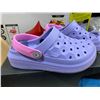Image 2 : Joybees Kids Slip On Shoes - Blue Iris/Pastel Pink - Size Youth 1