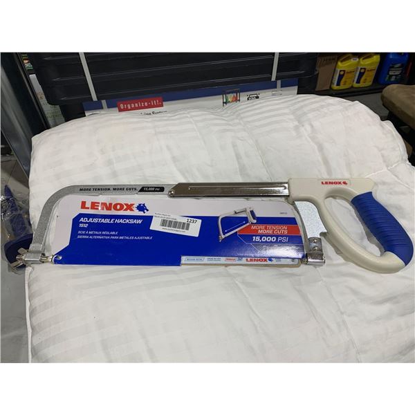 Lenox Adjustable Hacksaw 1512 - 15000 PSI