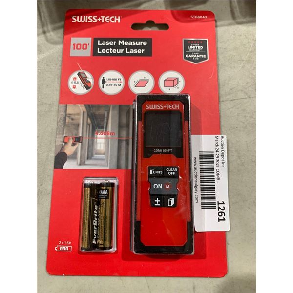 Swiss Tech Digtal 100' Laser Measure
