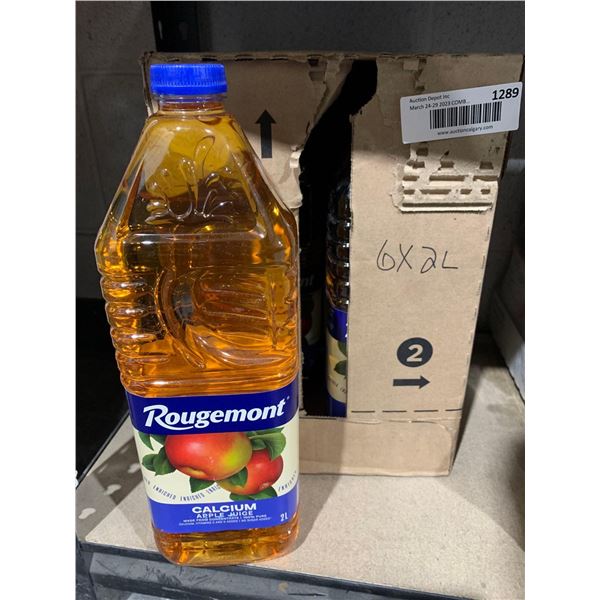 Rougemont Calcium Enriched Apple Juice 6x2L