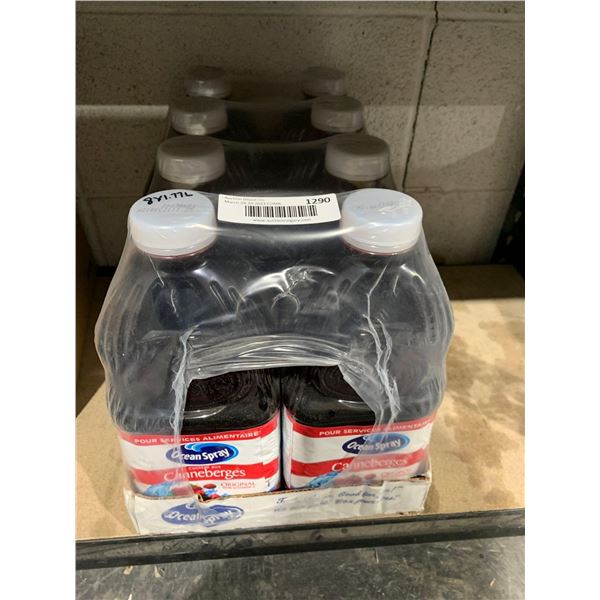 Ocean Spray Cranberry Cocktail 8 x 1.89L