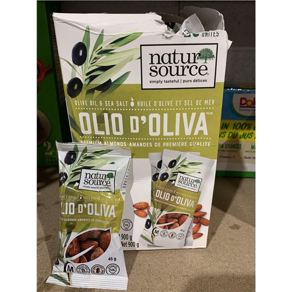 Natur Source Olio D'Oliva Premium Almonds 20 x 45g